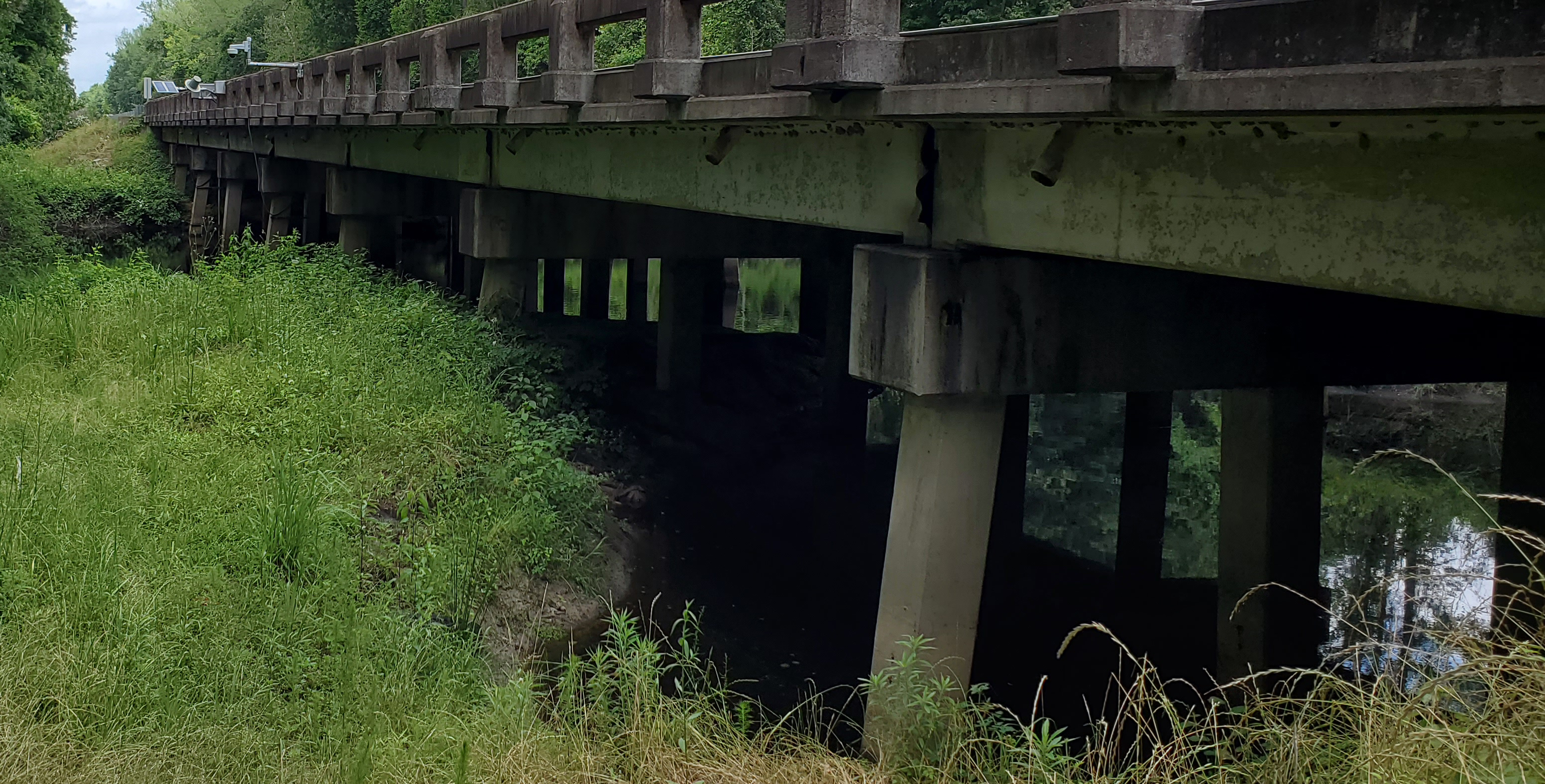 BLACK RIVER AT I-95, NEAR MANNING,SC bridge