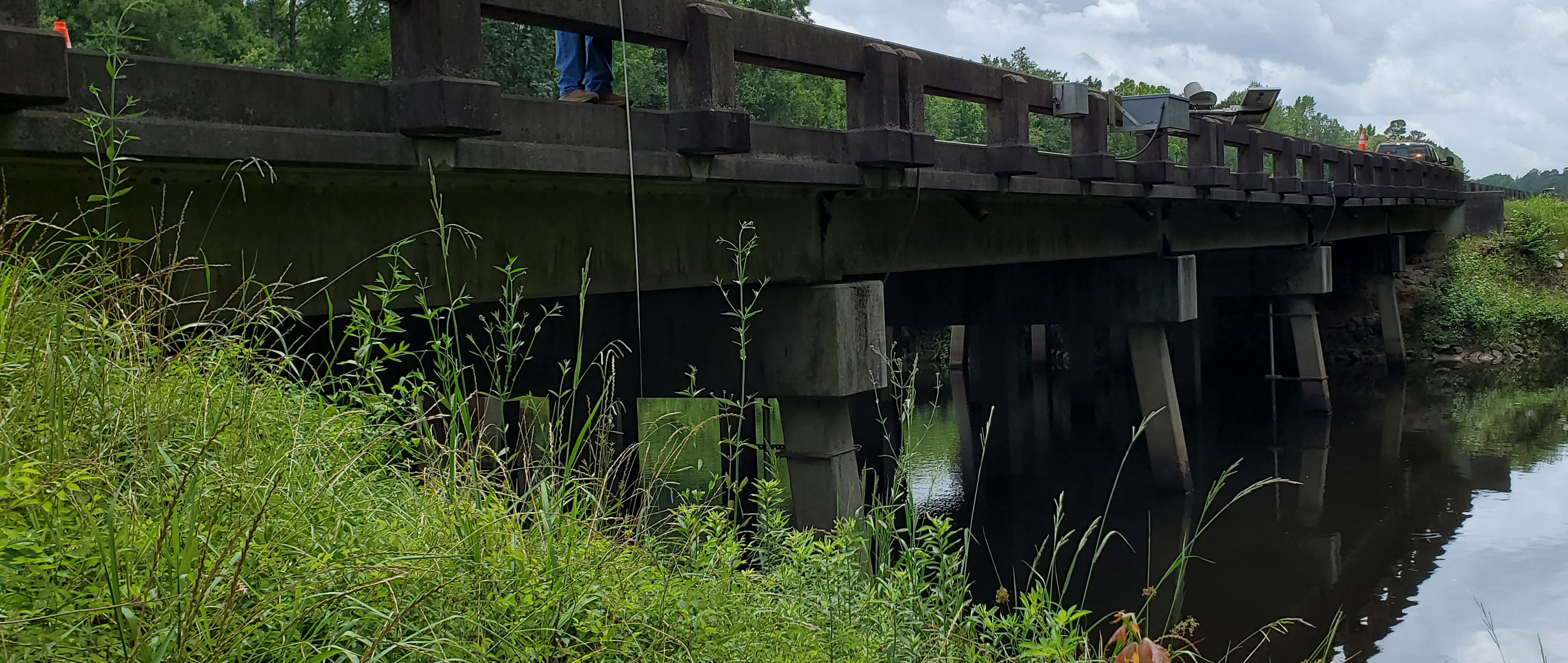 TEARCOAT BRANCH AT I-95, NEAR MANNING,SC bridge