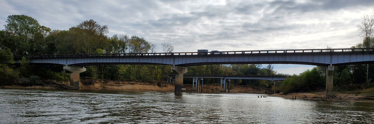 PEEDEE RIVER NEAR FLORENCE,SC bridge