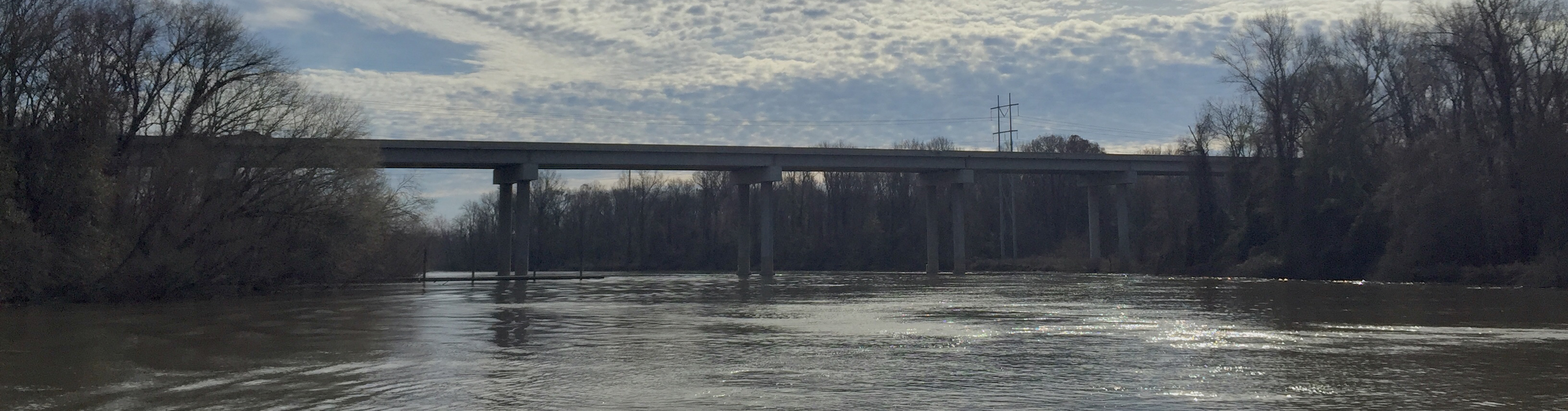 CONGAREE RIVER AT U.S. HWY 601 NR. FORT MOTTE, SC bridge