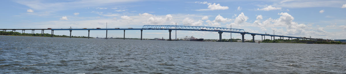 COOPER RIVER @ FILBIN CREEK @ NORTH CHARLESTON, SC bridge