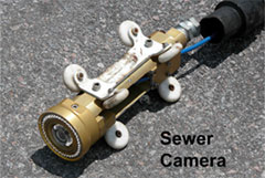 Picture of a sewer camera.